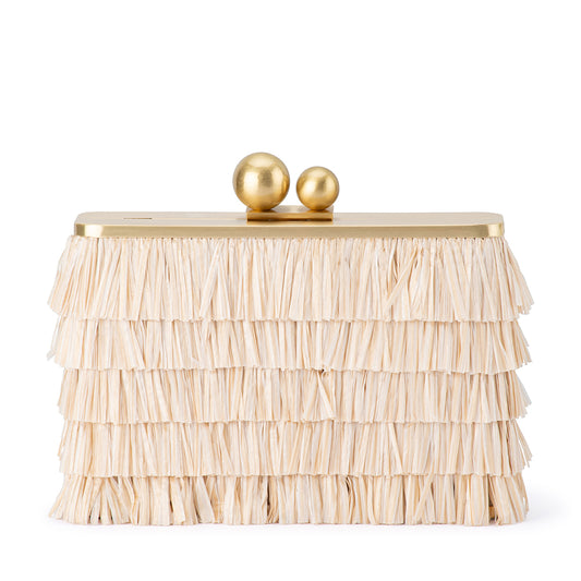Carlita Fringe Clutch
