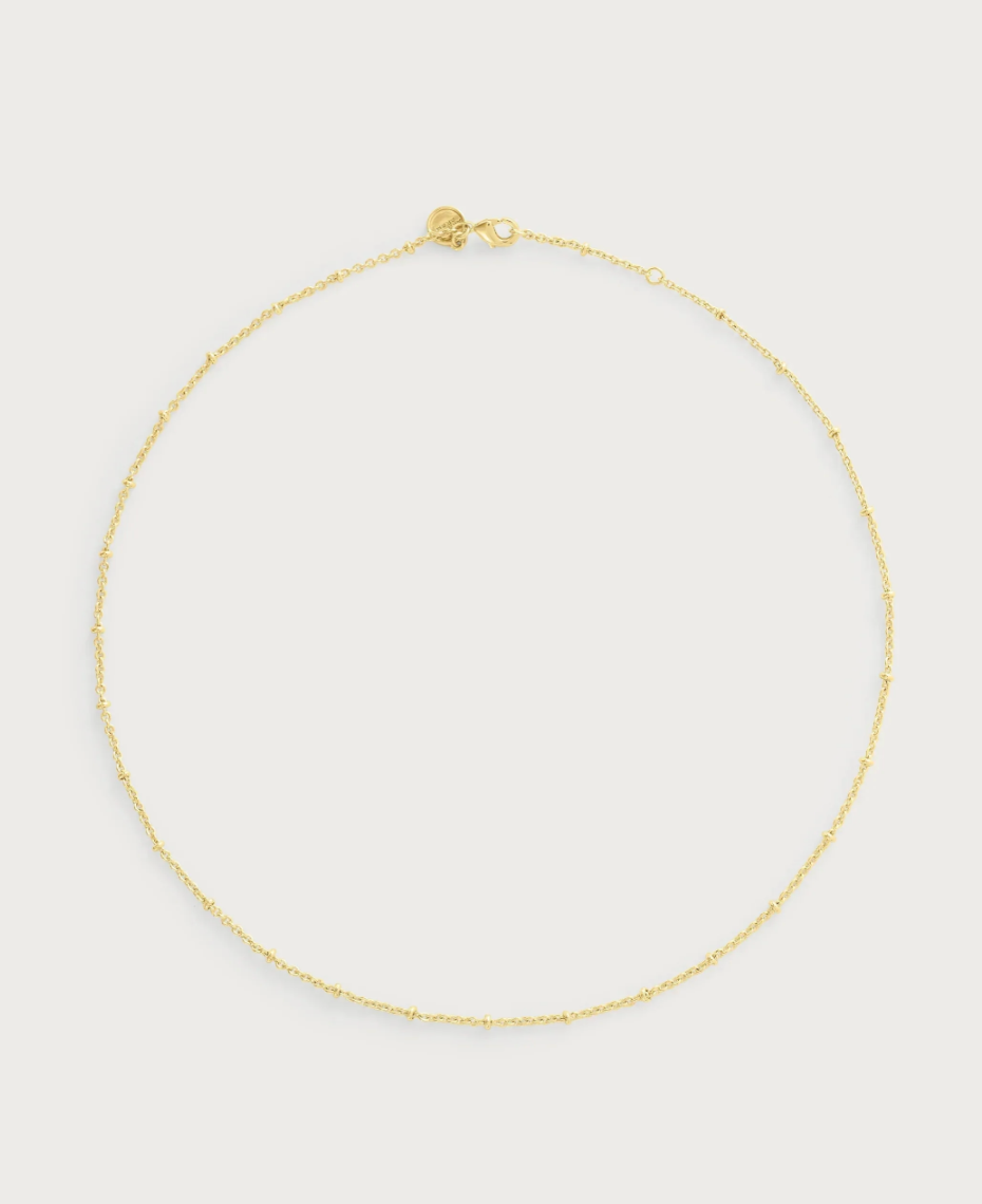 Gold Molten Bead Chain